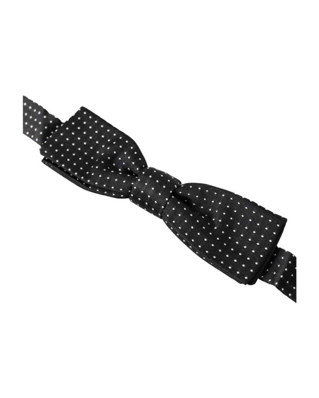 Dolce & Gabbana Black Bowties for men
