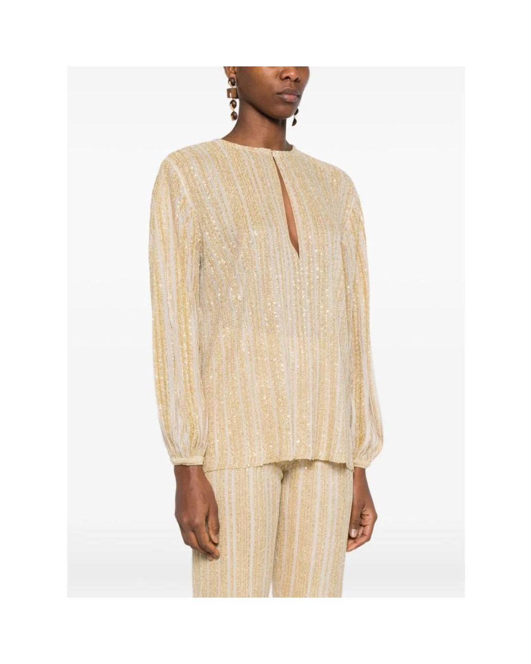 Blouses Missoni de color Natural