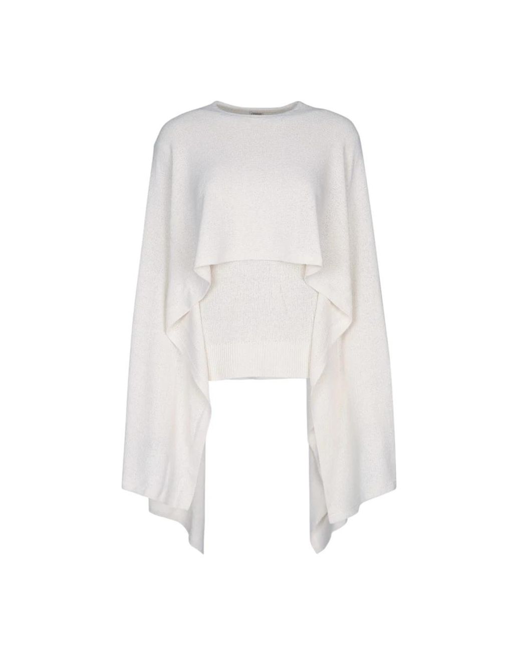 Totême White Round-Neck Knitwear