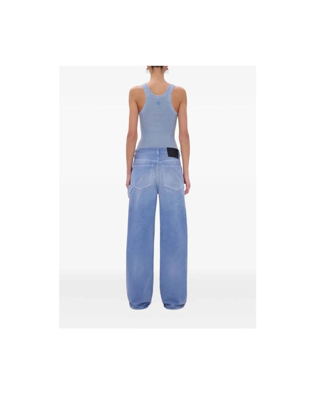 Haikure Blue Wide Jeans