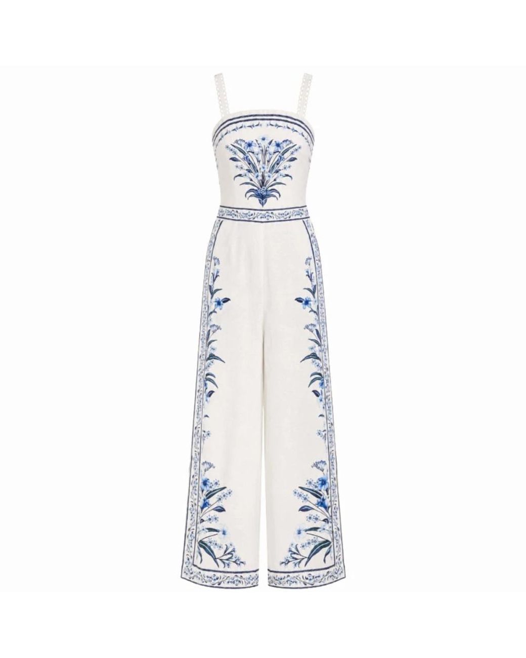 Farm Rio White Jumpsuits