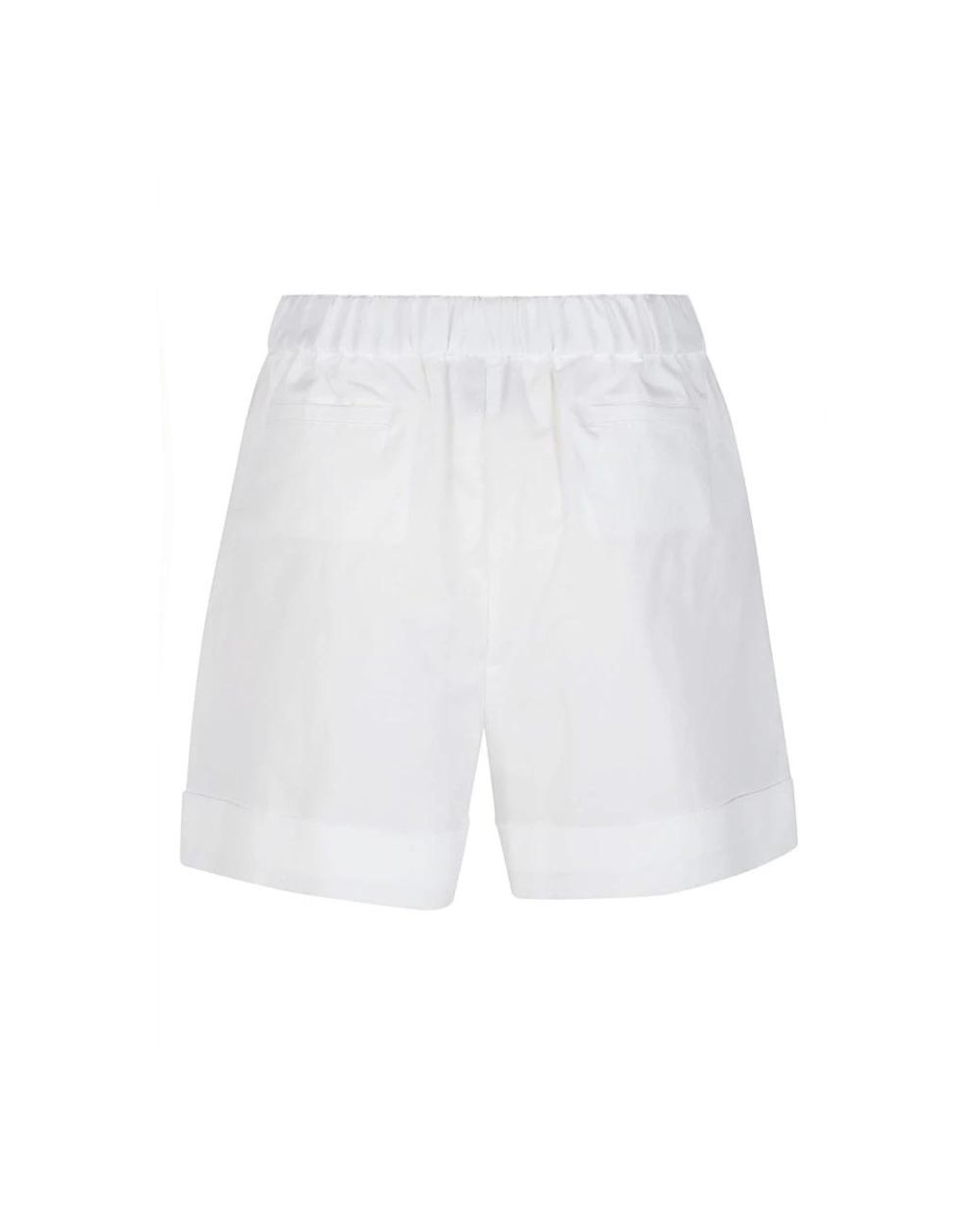 Pinko White Casual Shorts