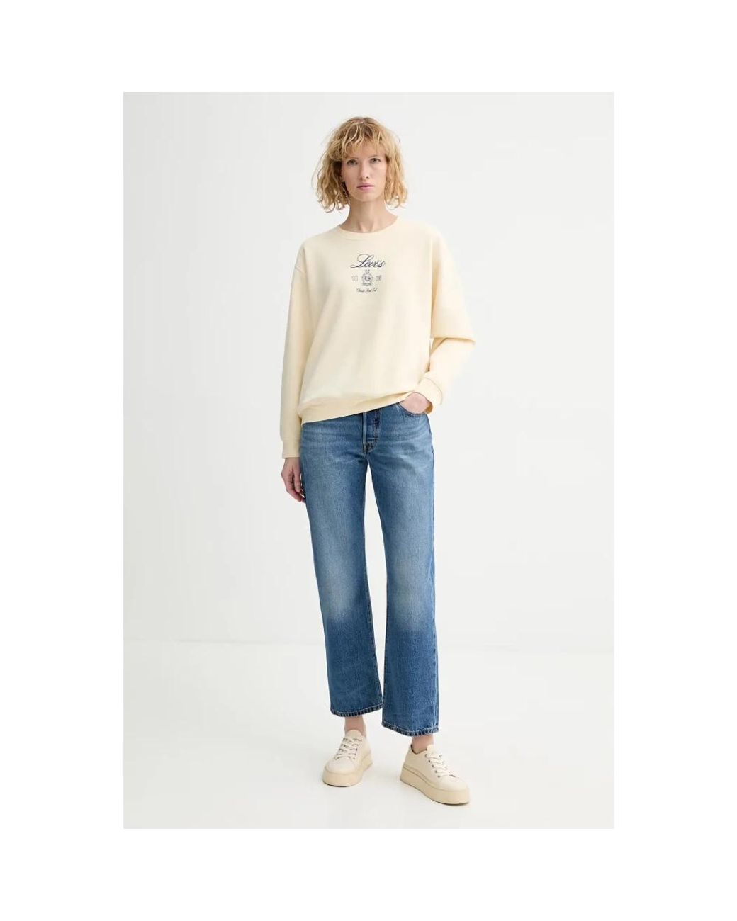 Straight Jeans Levi's de color Blue
