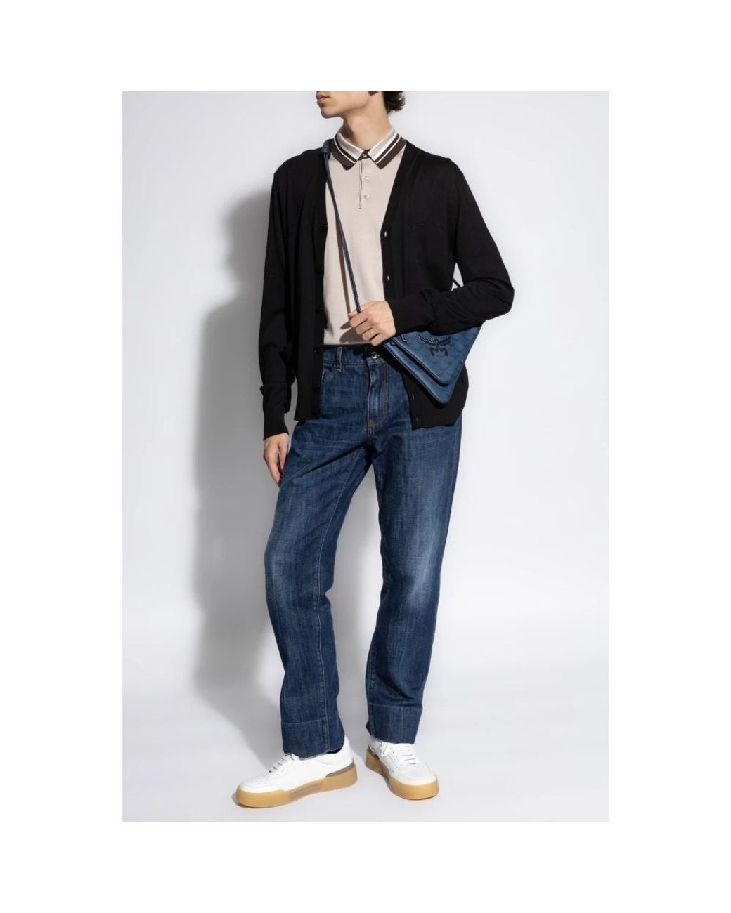 Dolce & Gabbana Black Cardigans for men