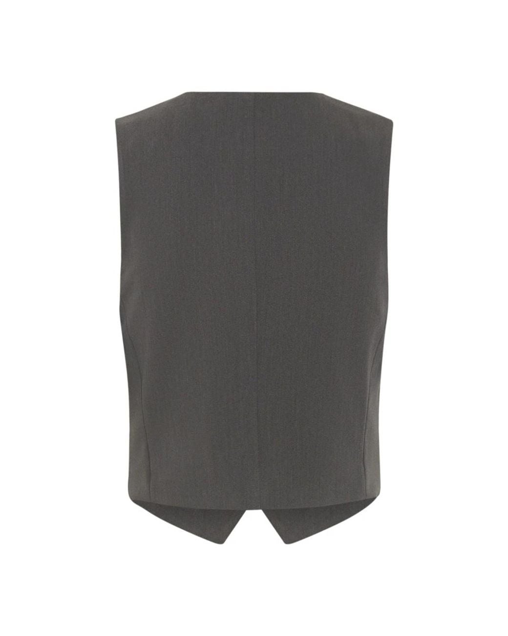 Vests di Kaffe in Gray