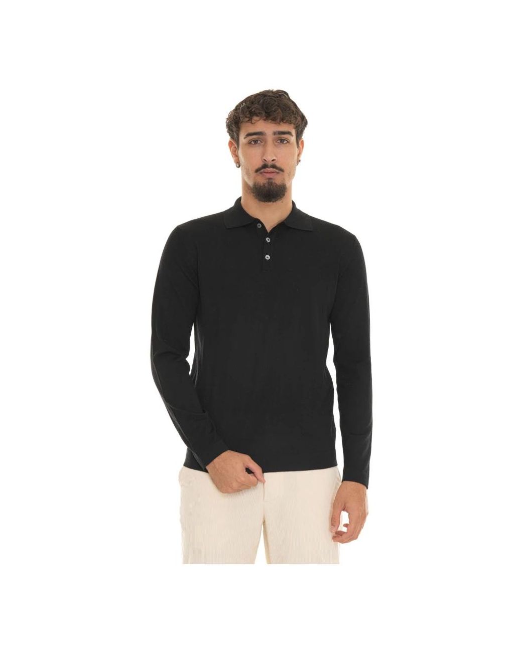 hindustrie Polo Shirts in het Black voor heren