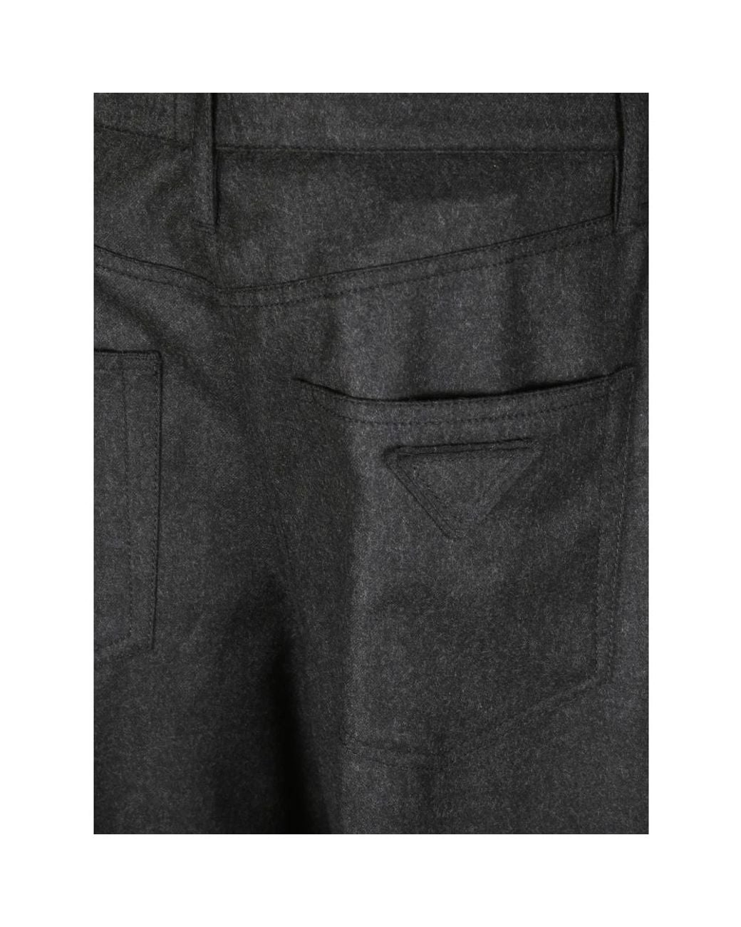 Prada Gray Flannelhose