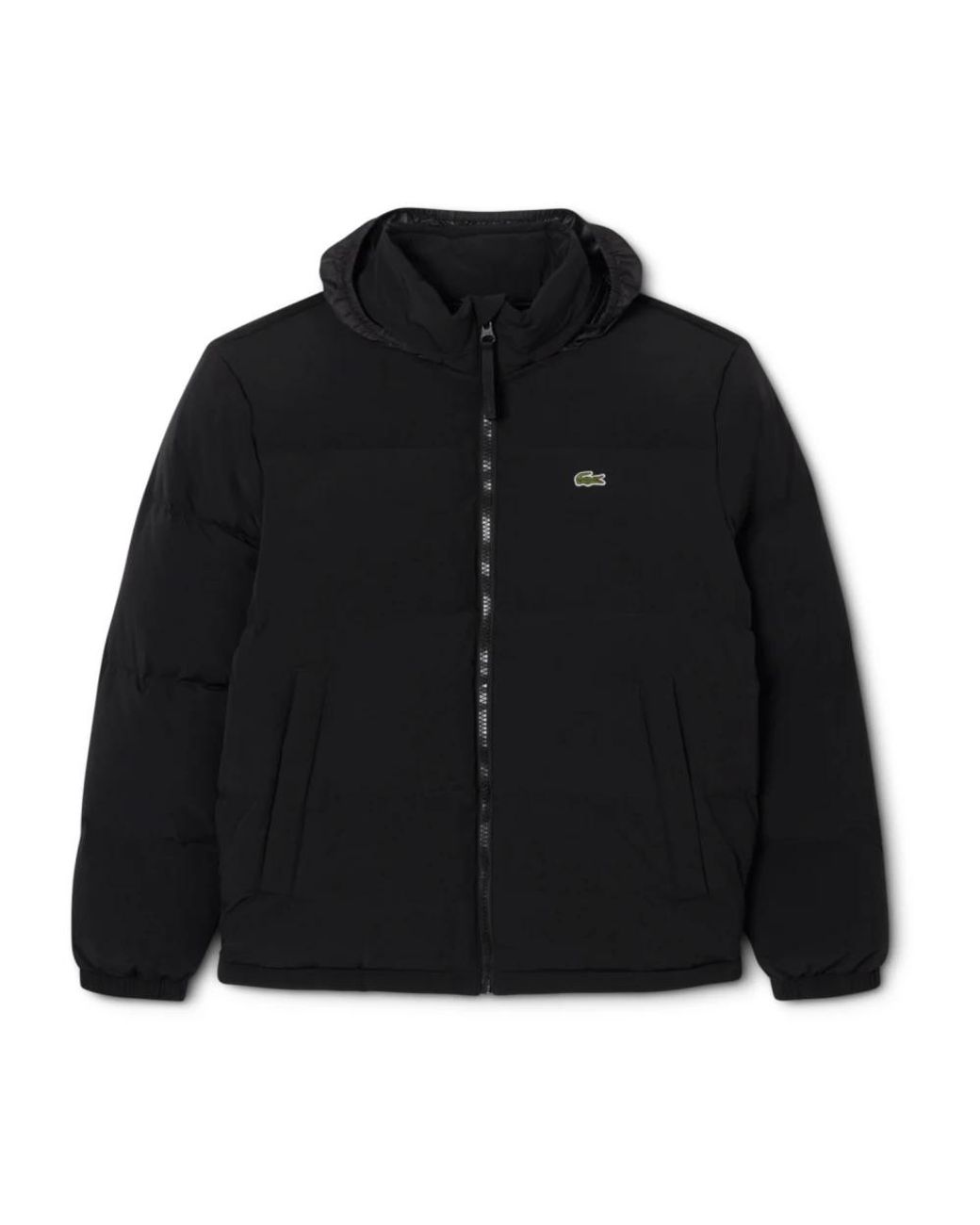 Winter Jackets di Lacoste in Black da Uomo