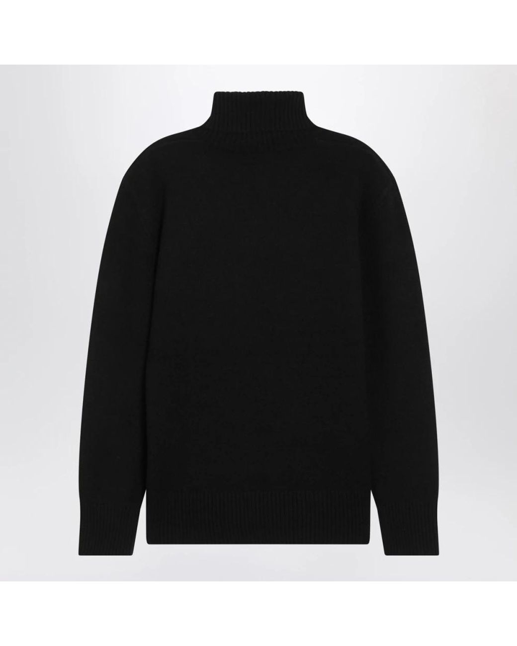 Totême Black Cashmere Knitwear