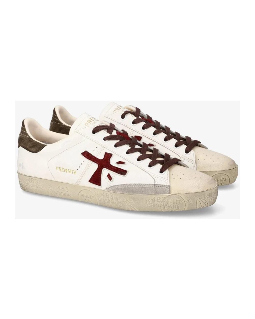 Premiata Steven 7628 in Pink für Herren