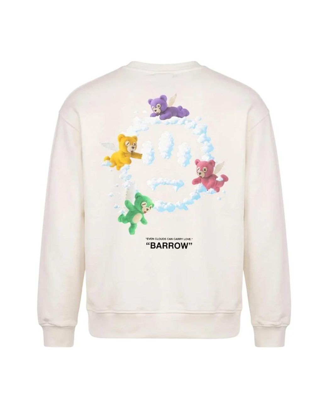 Sweatshirts Barrow de hombre de color White