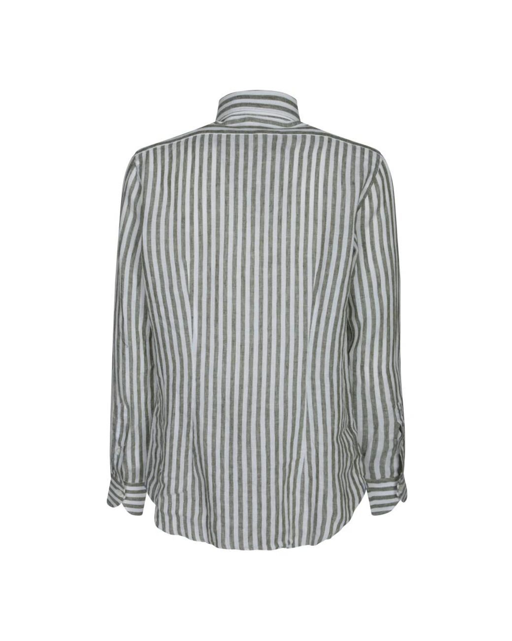 Dell'Oglio Gray Casual Shirts for men