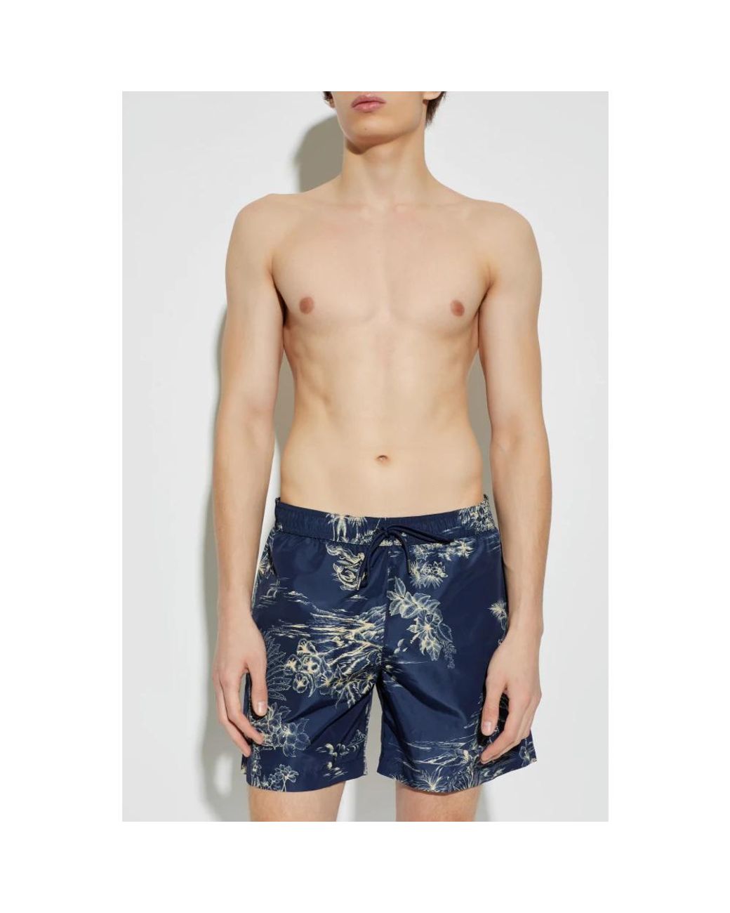 Beachwear Moncler de hombre de color Blue