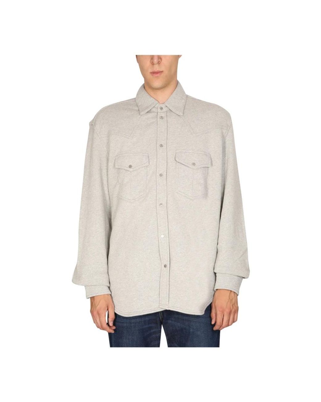 DIESEL Natural Casual Shirts for men