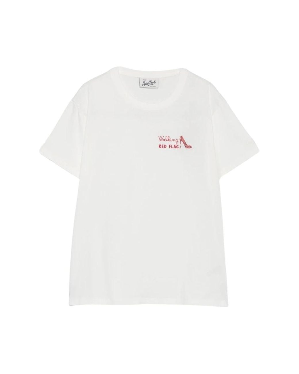 Mc2 Saint Barth White T-Shirts