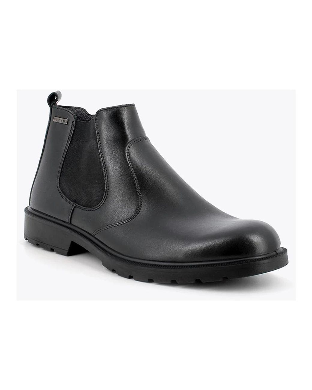 Igi&co Black Chelsea Boots for men