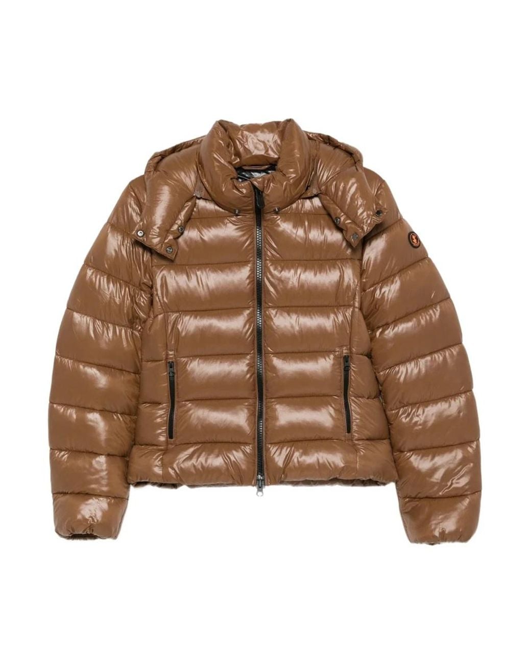 Down Jackets Save The Duck en coloris Brown