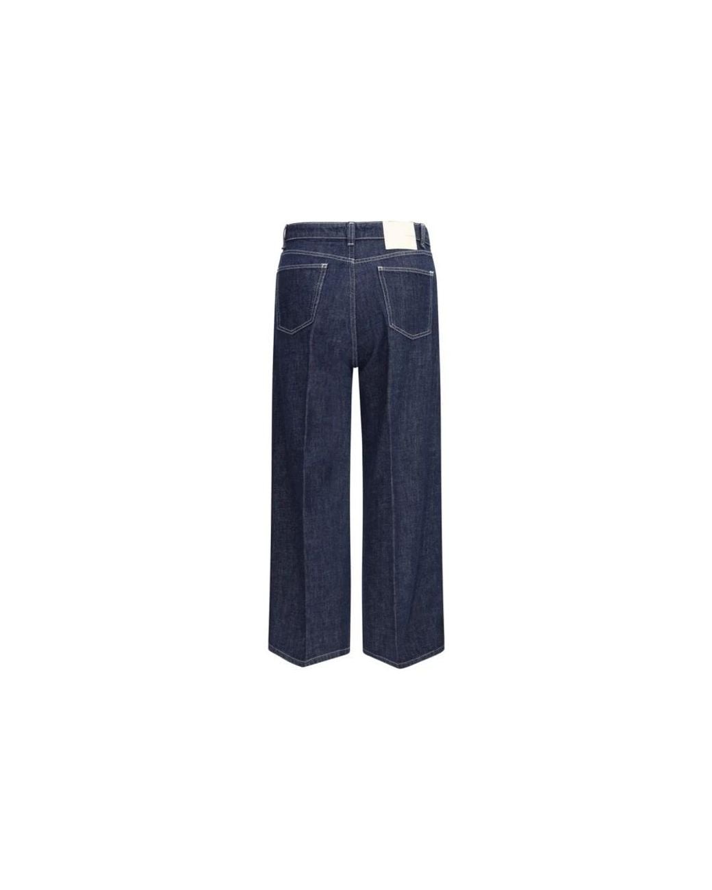 Cruna Blue Wide Jeans