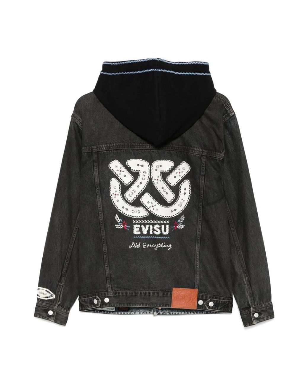 Denim Jackets Evisu pour homme en coloris Black