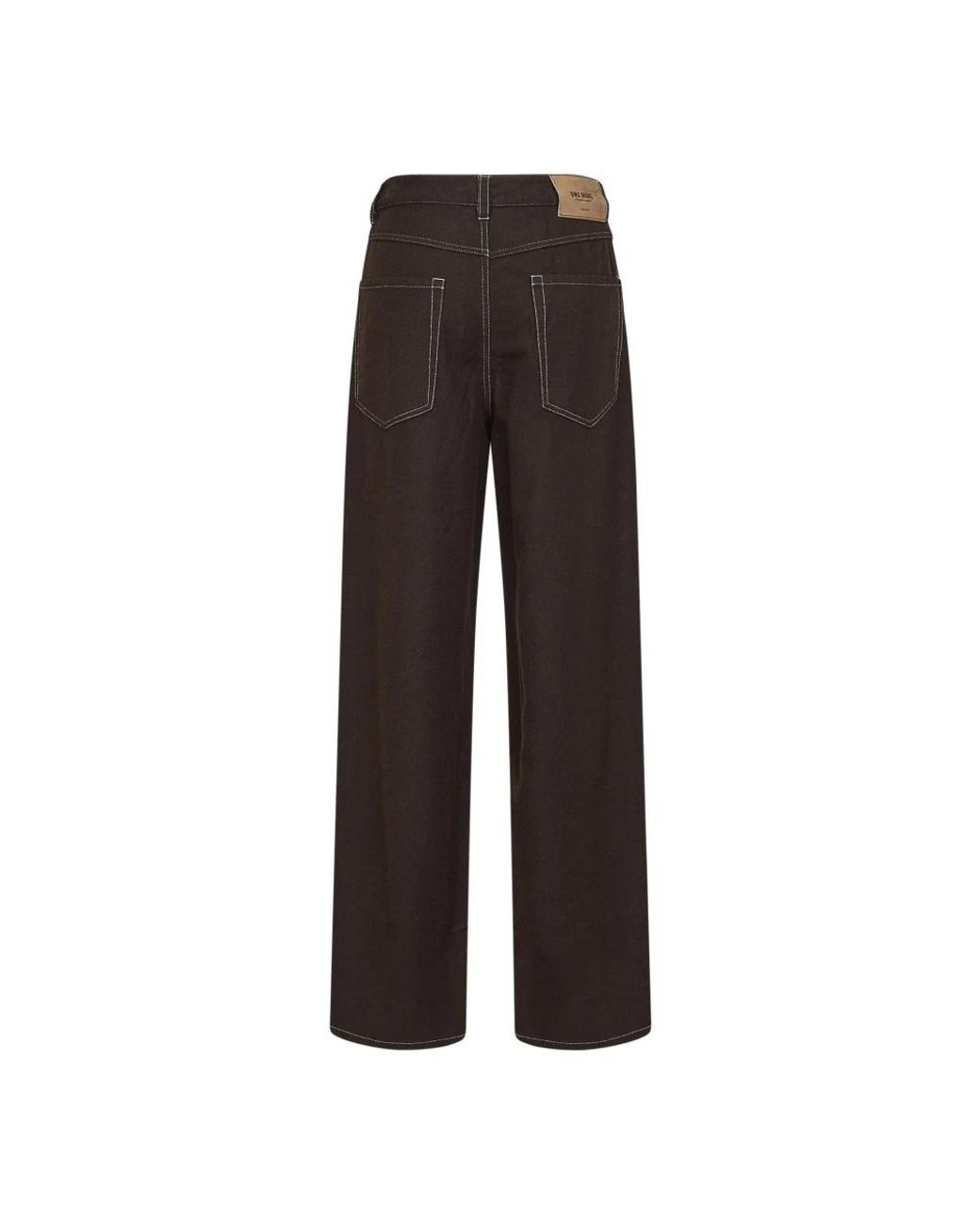 Uma Wang Brown Wide Trousers
