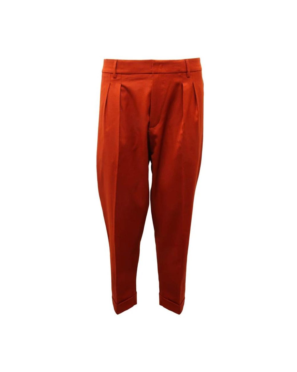 Dondup Wollen Broek Alec Model Made in het Red voor heren