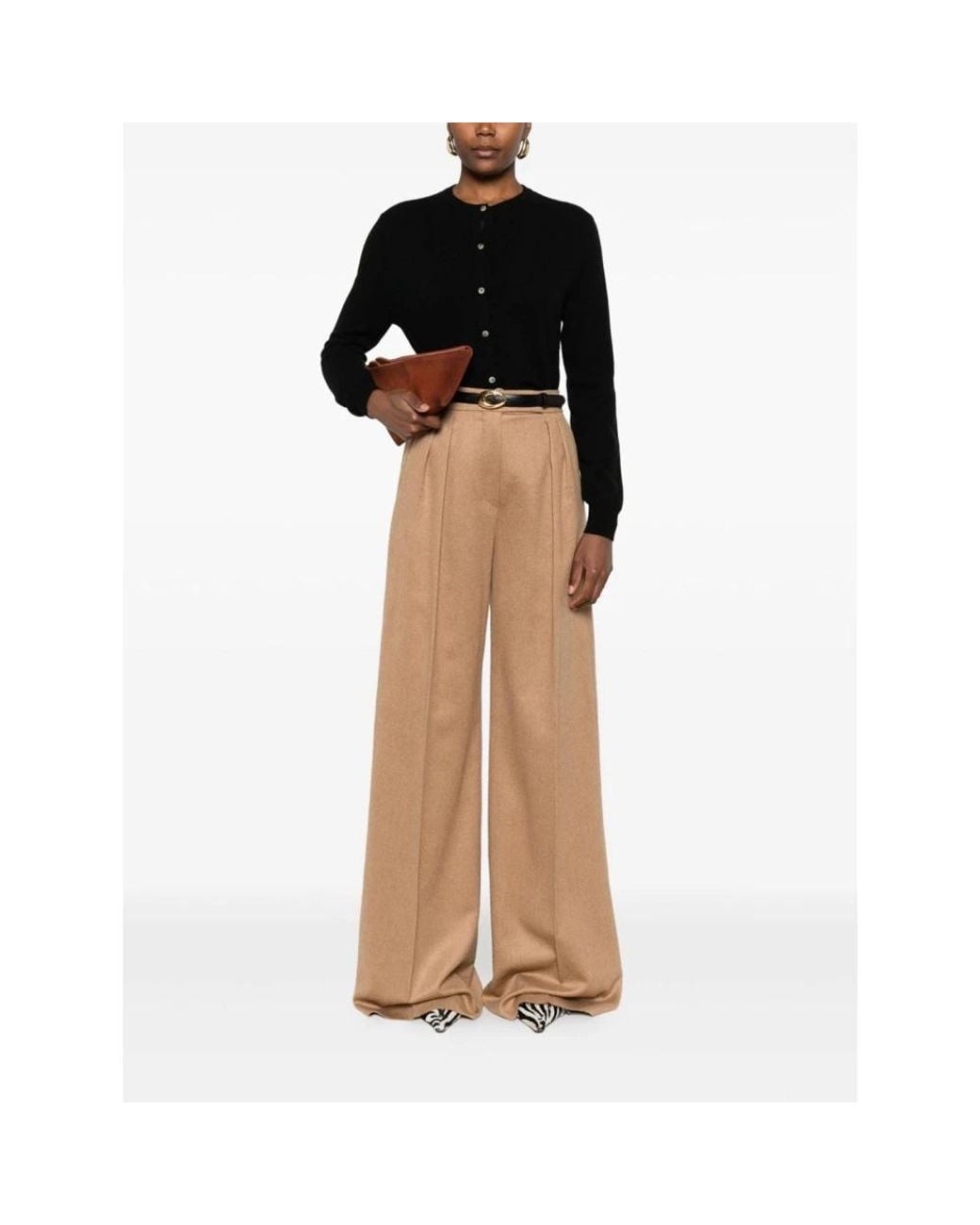 Soft Goat Black Cashmere Knitwear
