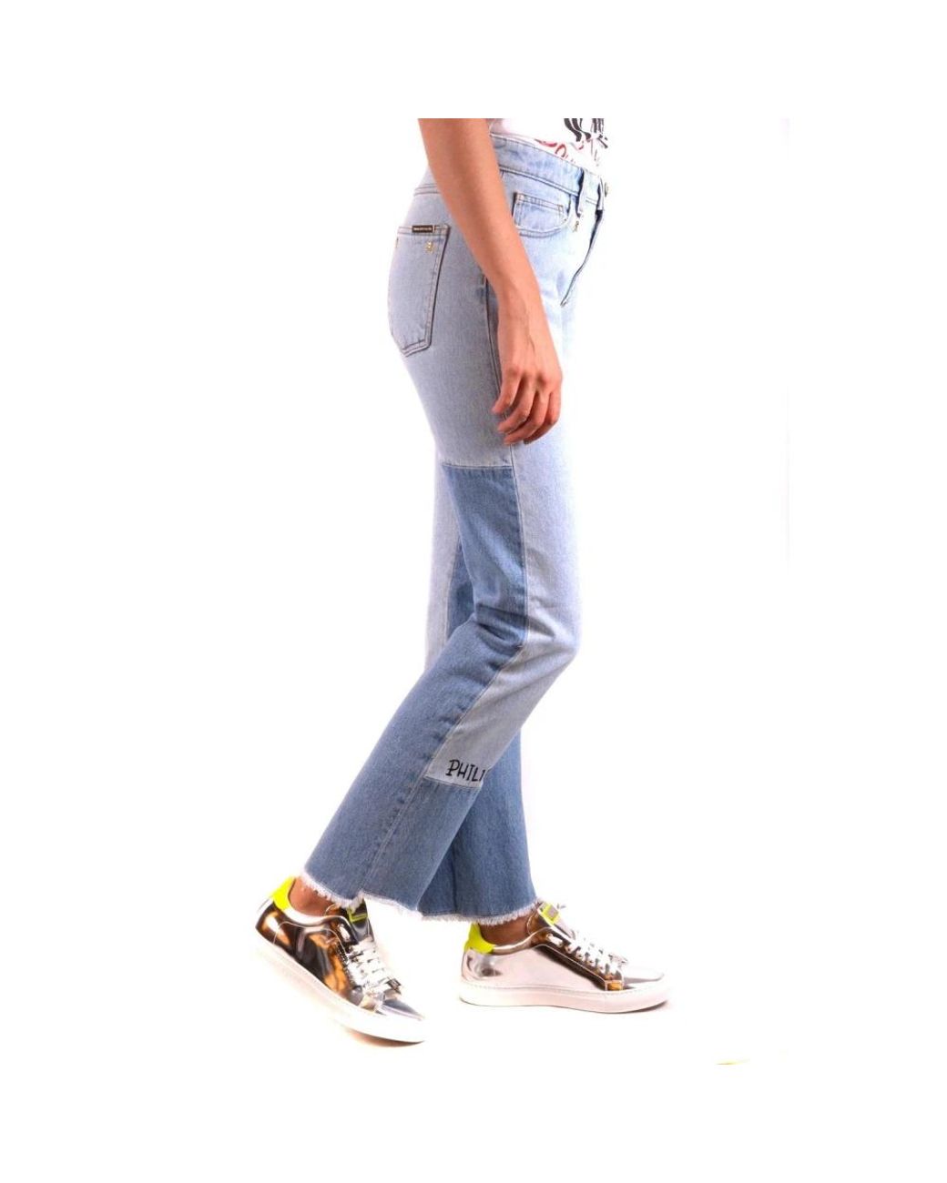 Philipp Plein Blue Skinny Fit Jeans