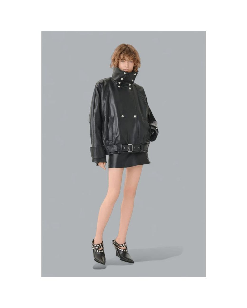 Leather Jackets IRO de color Black