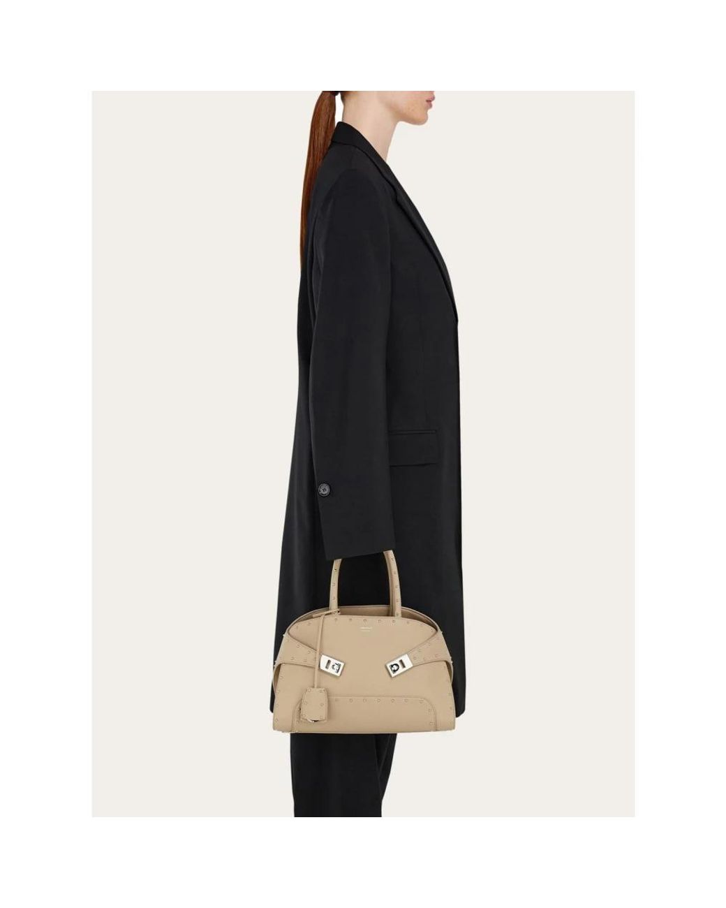 Ferragamo Natural Handbags