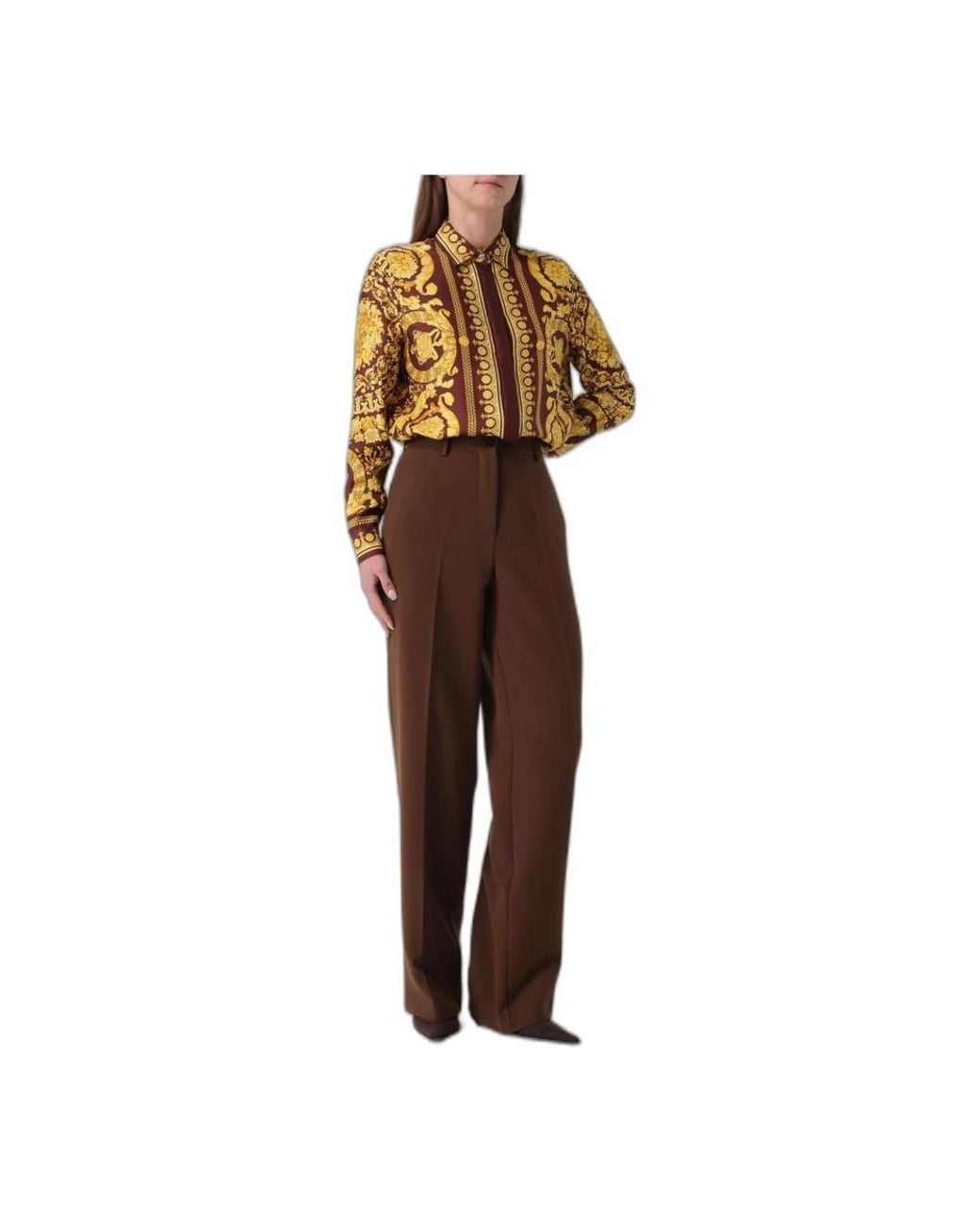 Versace Brown Shirts