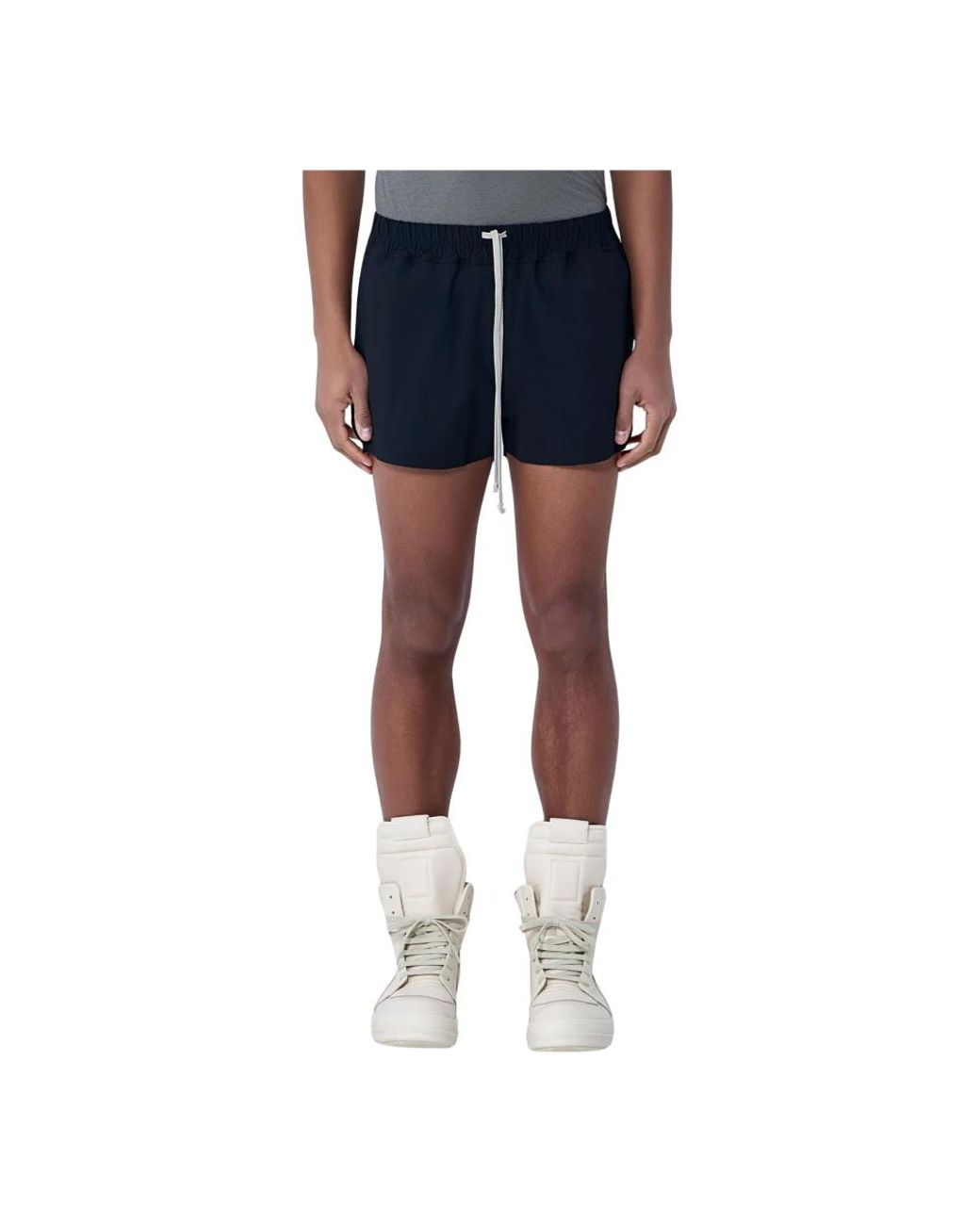 Rick Owens Blue Short Shorts for men