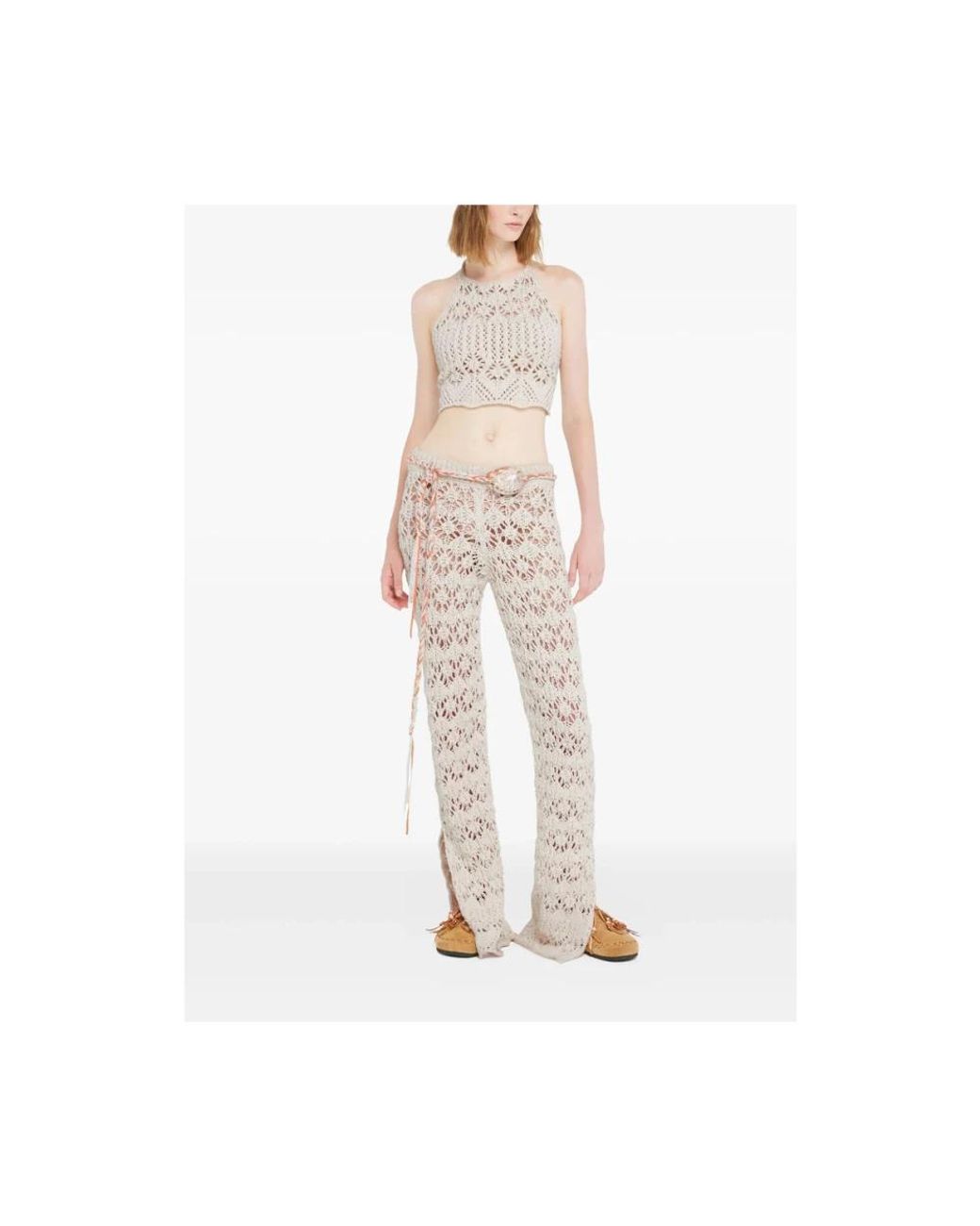 Alanui White Sleeveless Tops
