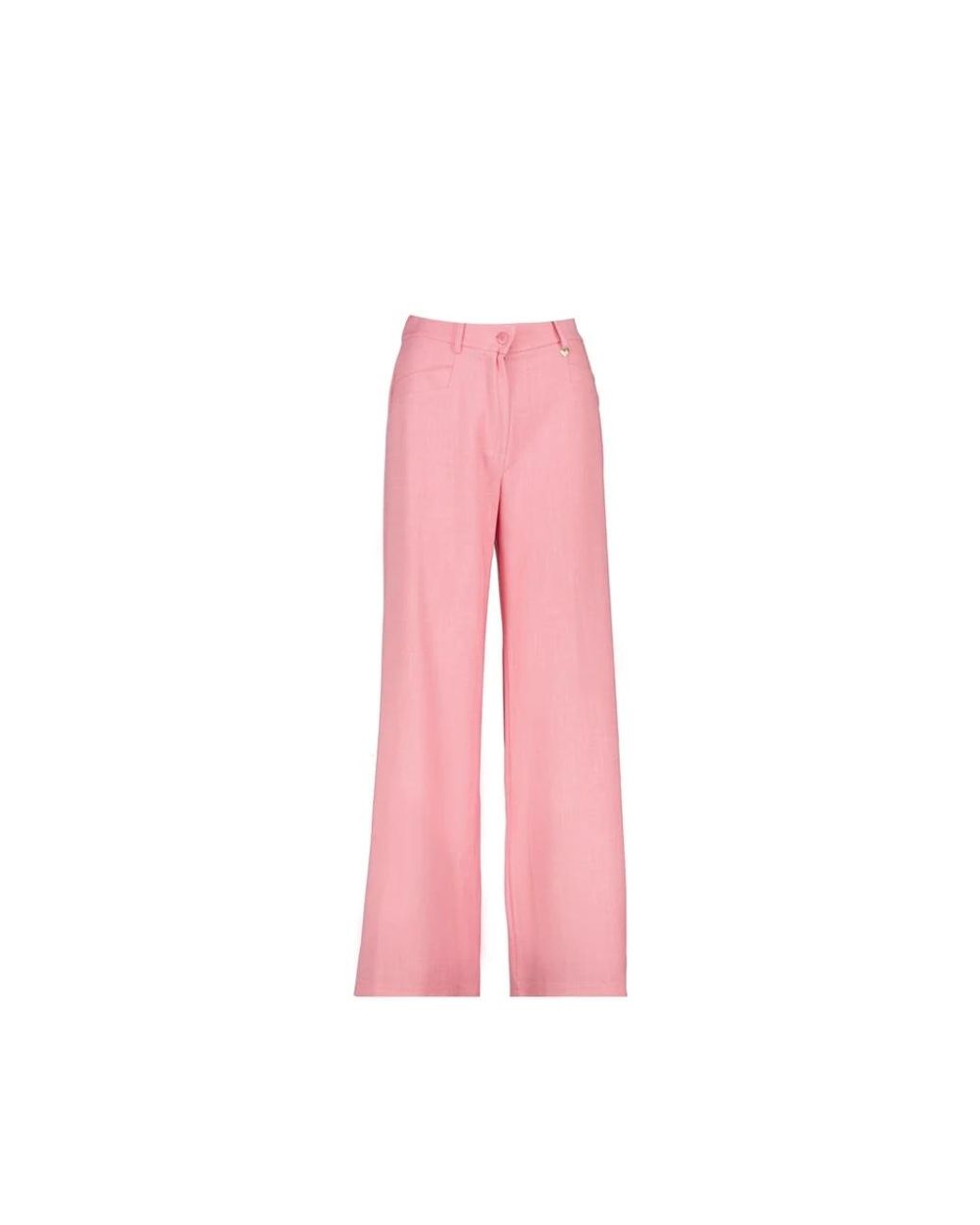 Amélie & Amélie Pink Wide Trousers