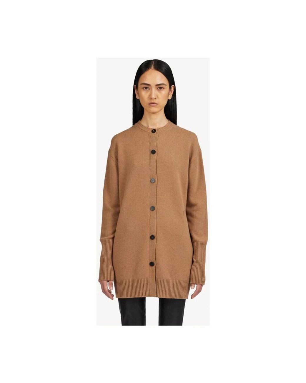 Ferragamo Brown Cashmere Knitwear