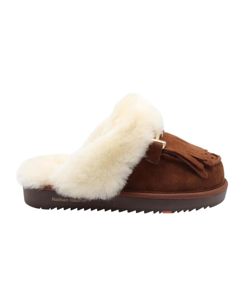 Nathan-Baume Brown Pantoffel