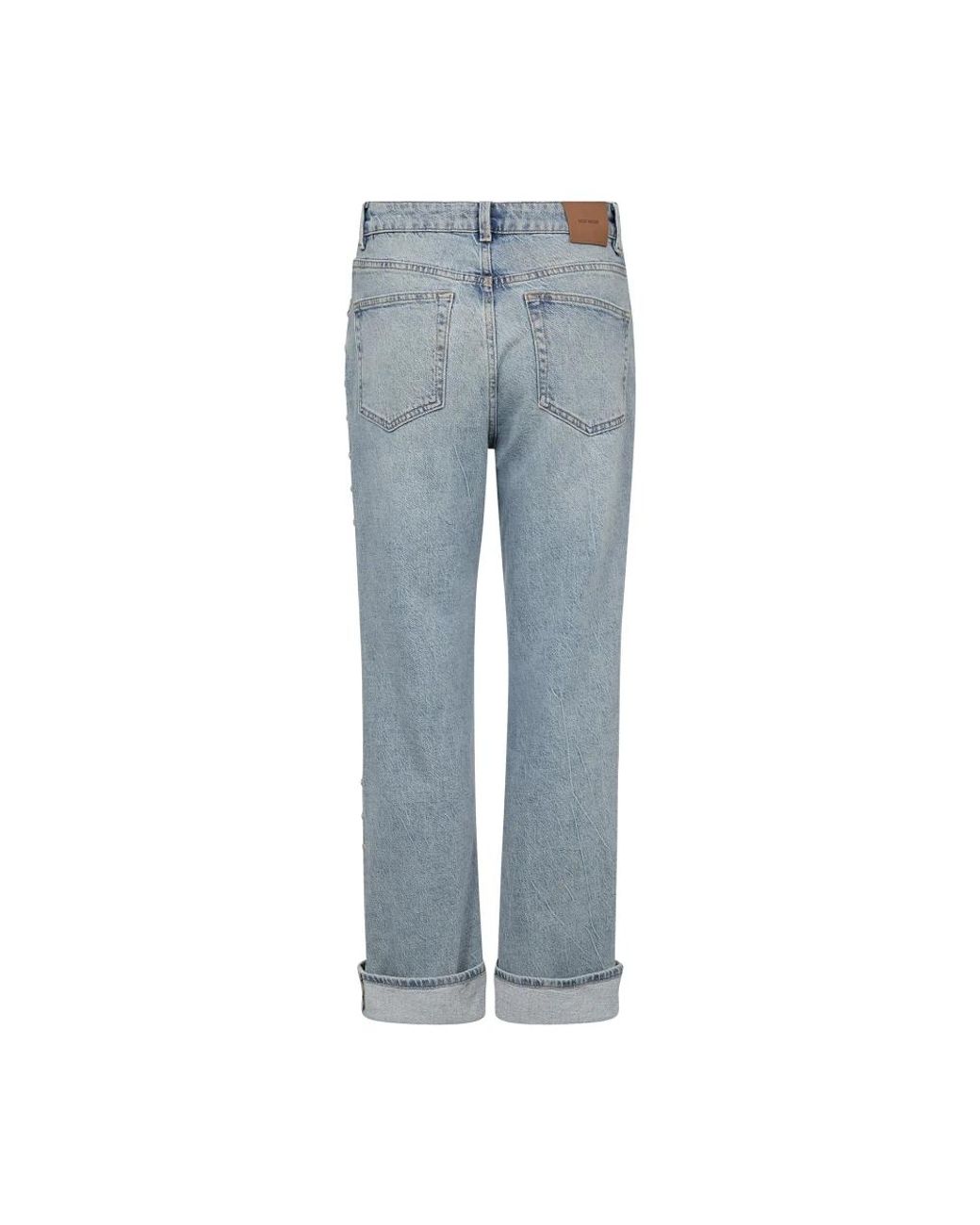 Mos Mosh Blue Straight Fit Jeans