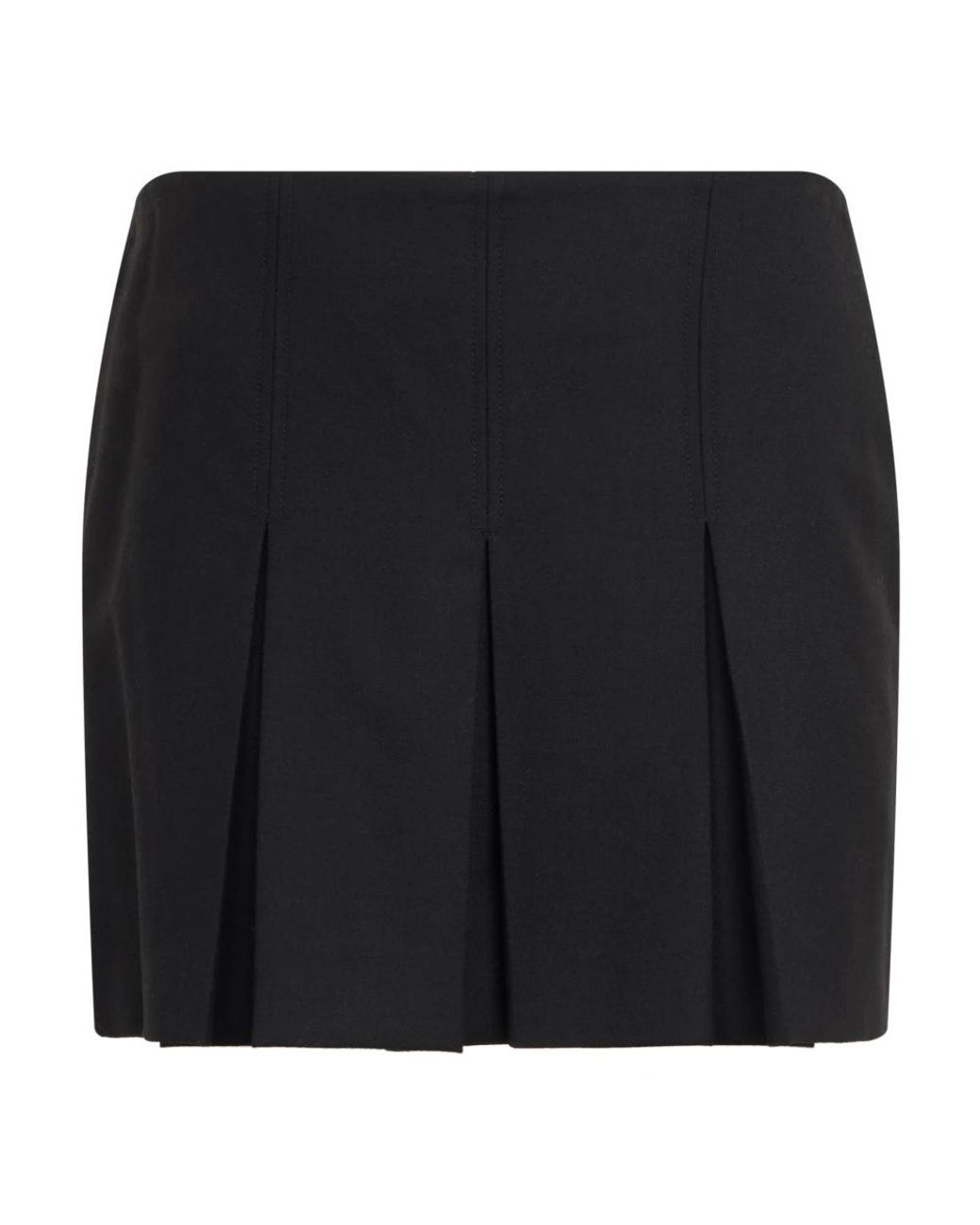 Alberta Ferretti Black Short Skirts