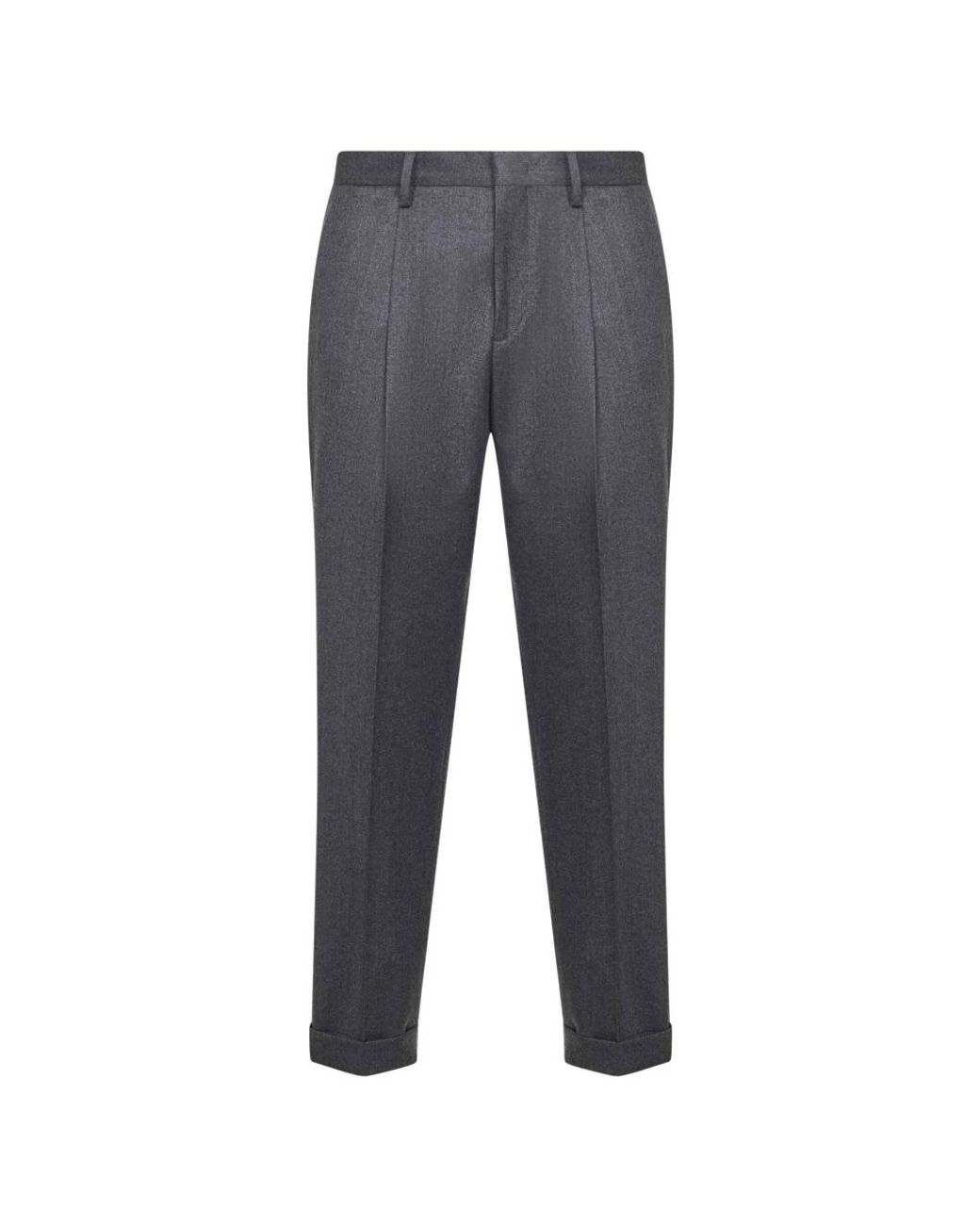 D4.0 Gray Suit Trousers for men