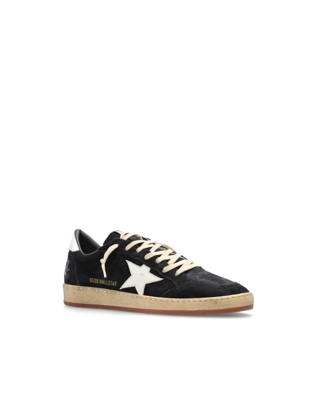 Golden Goose Deluxe Brand Black 'Ball Star' Sports Shoes for men