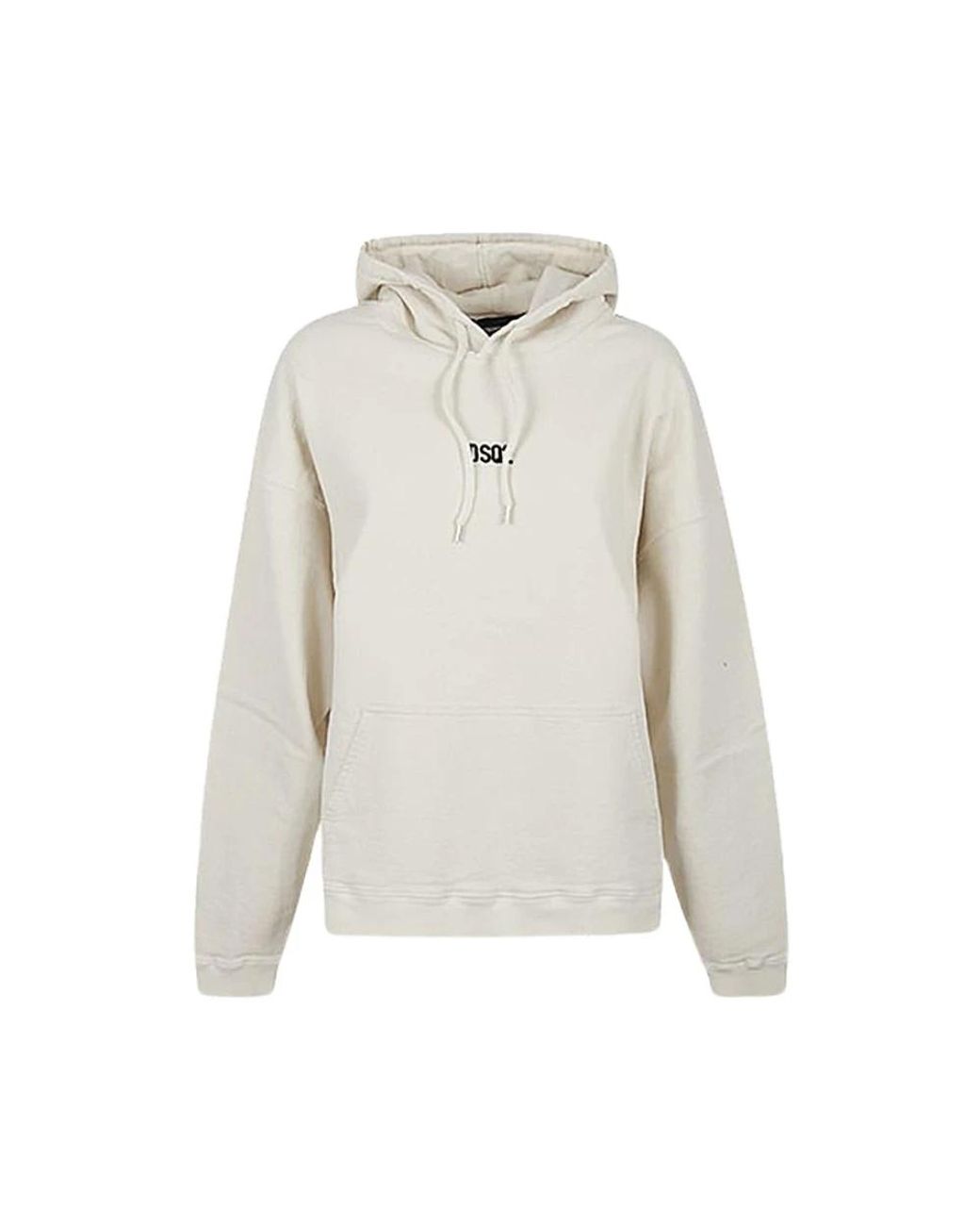 DSquared² Hoodies & Sweatvesten ,Katoen Hoodie Met Lange Mouwen in het Gray voor heren