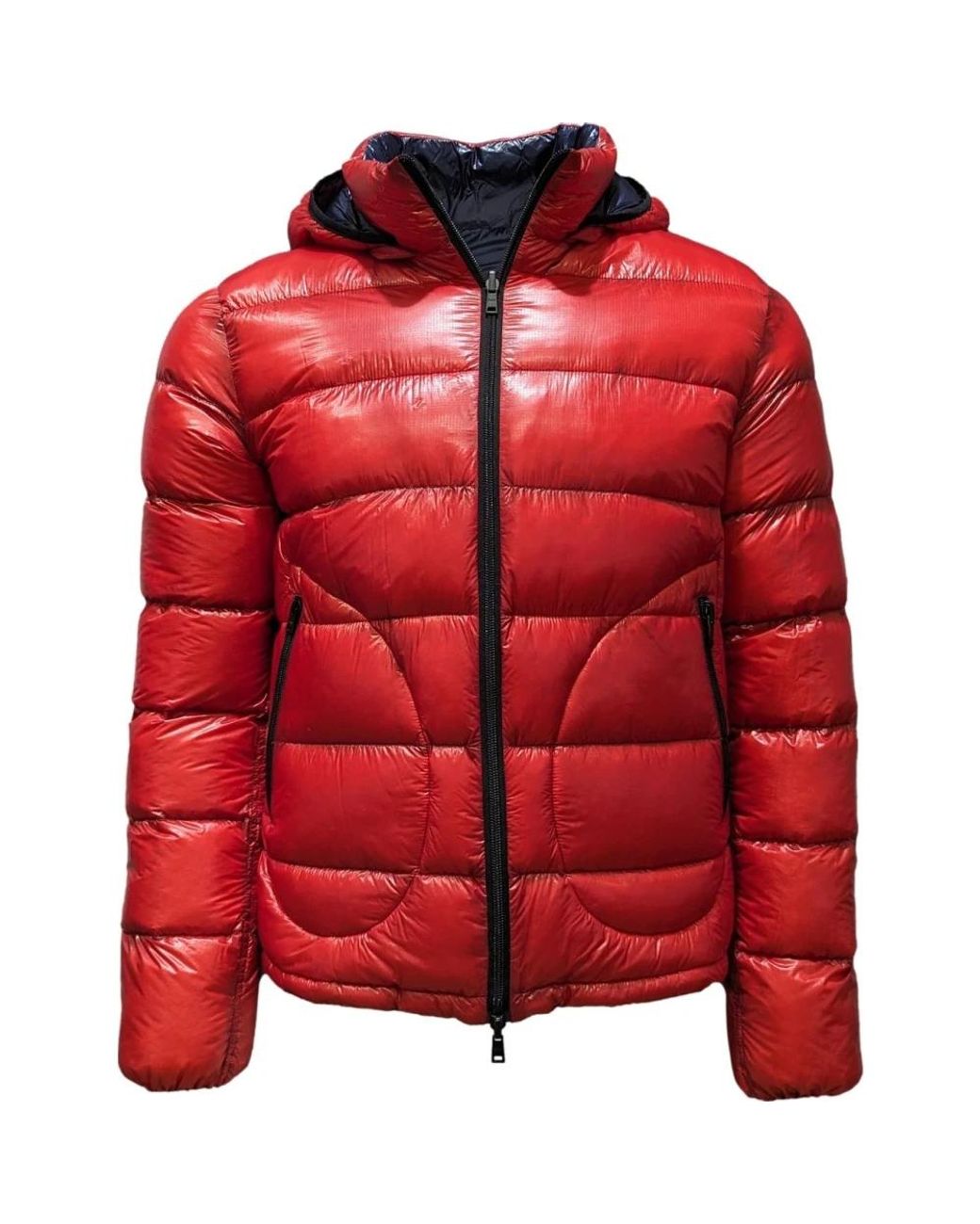 Herno Red Down Jackets for men