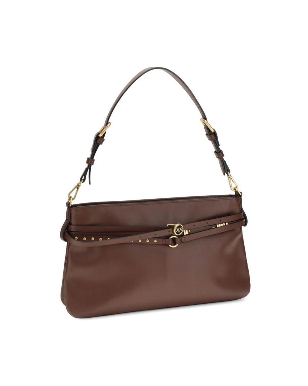 Pinko Brown Shoulder Bags