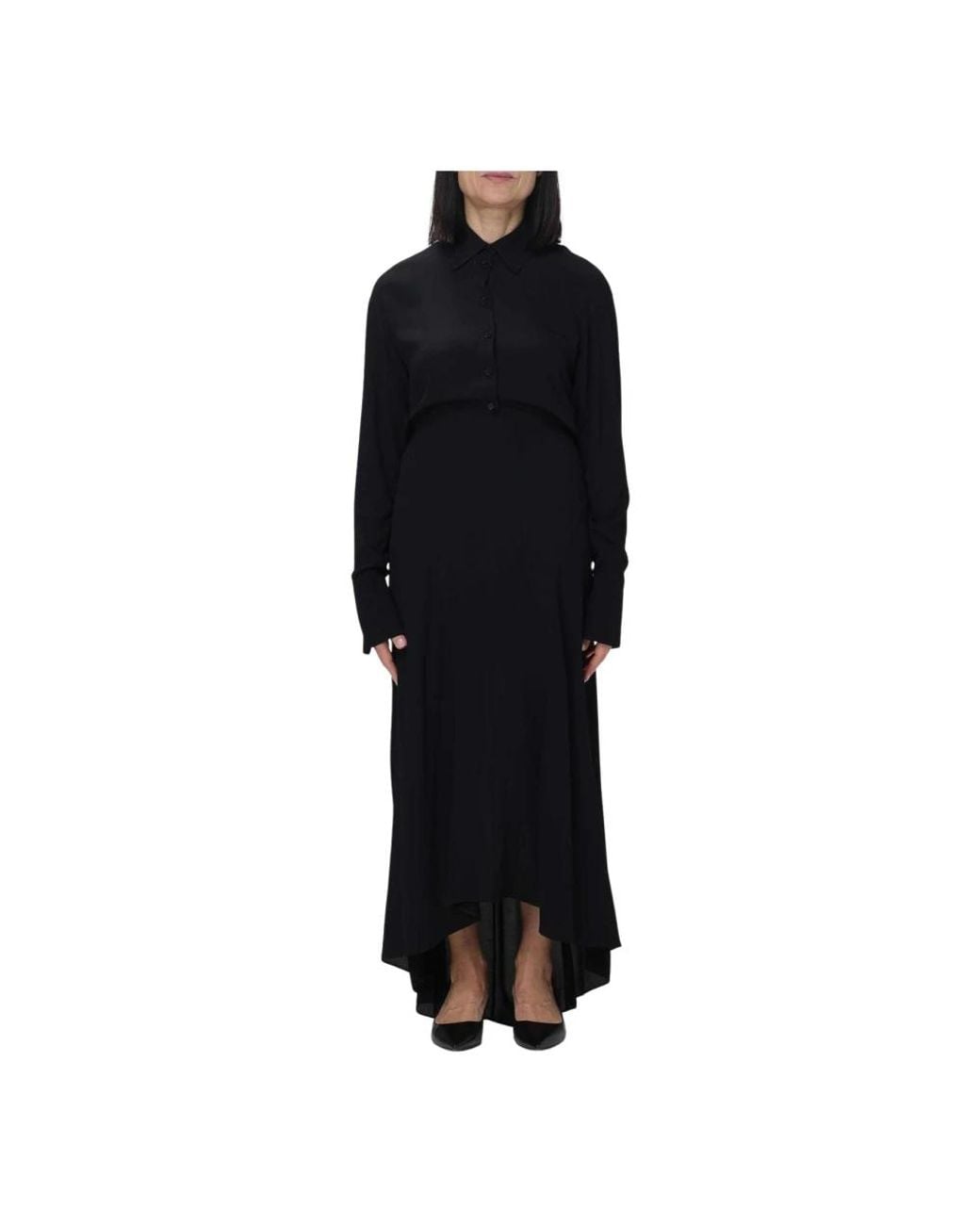 Patrizia Pepe Black Maxi Dresses