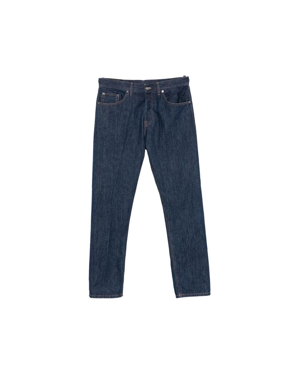 Dondup Blue Straight Fit Jeans for men