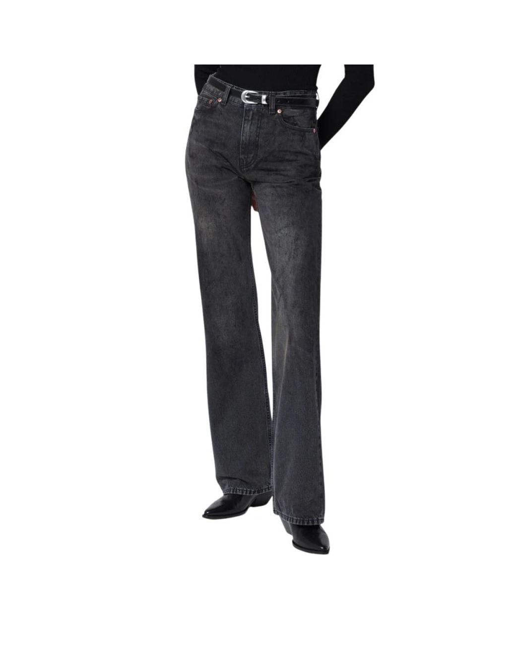 Our Legacy Black Straight Fit Jeans