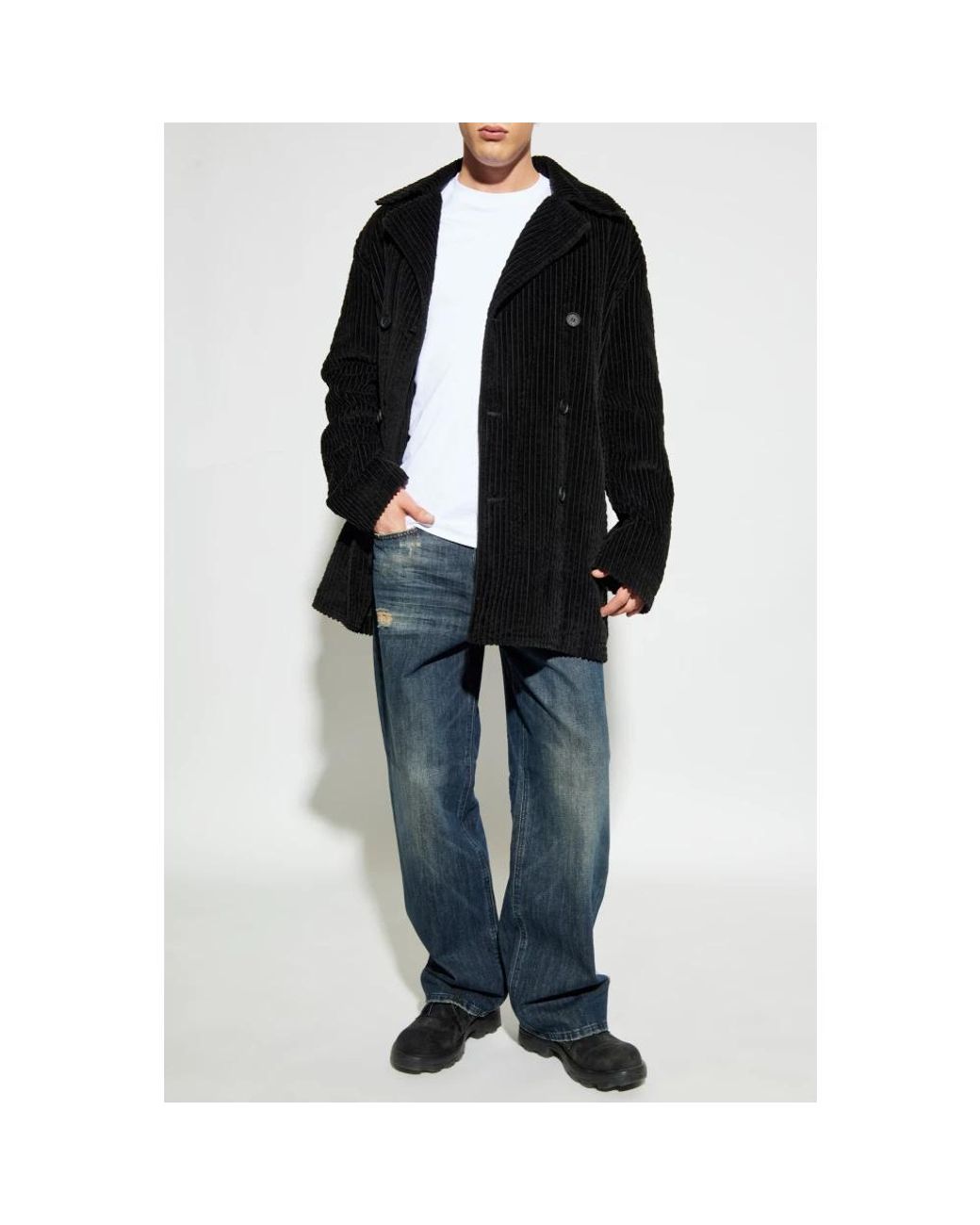 DIESEL Blue Loose-Fit Jeans for men