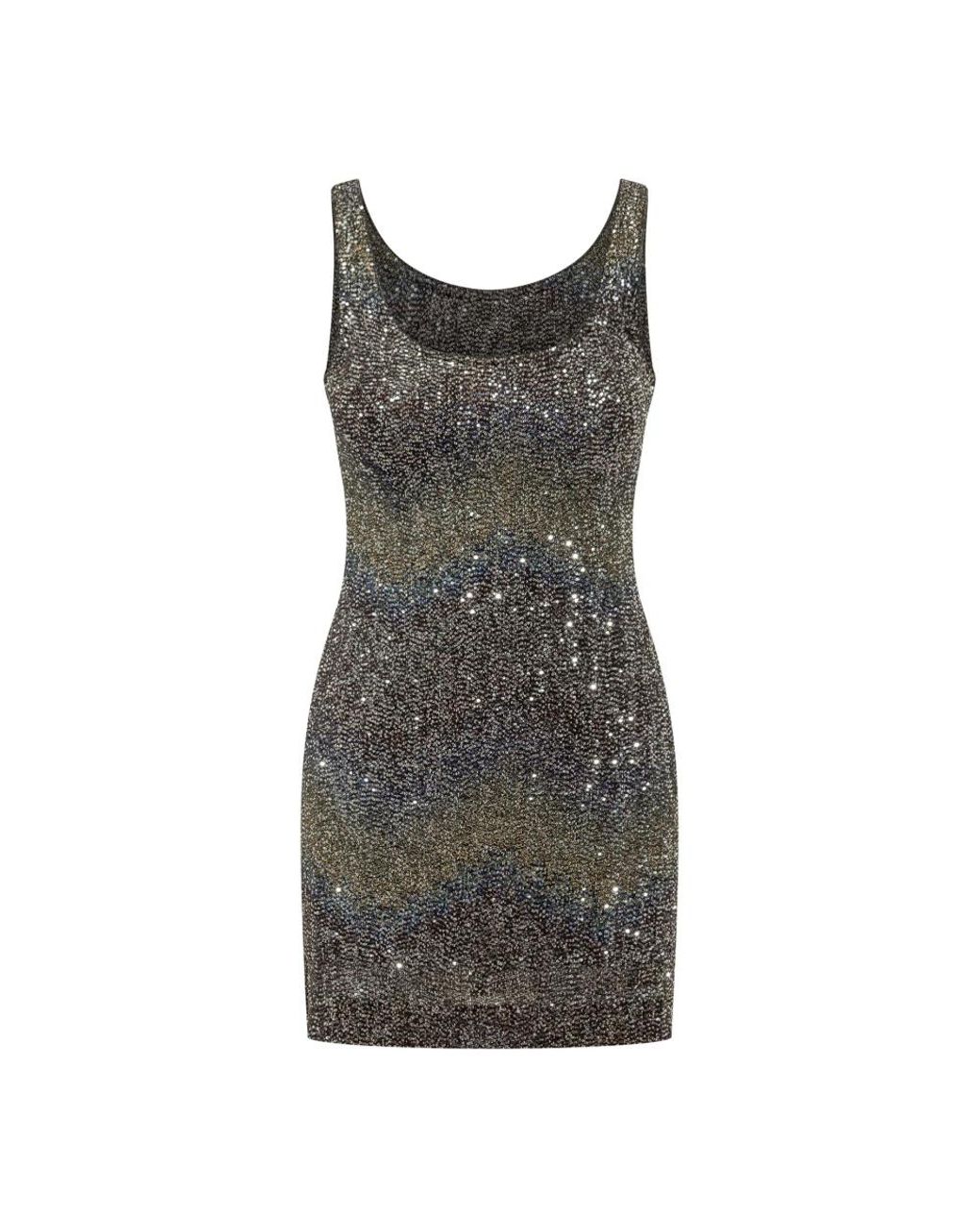 Missoni Caperdoni Kort Jurk in het Gray