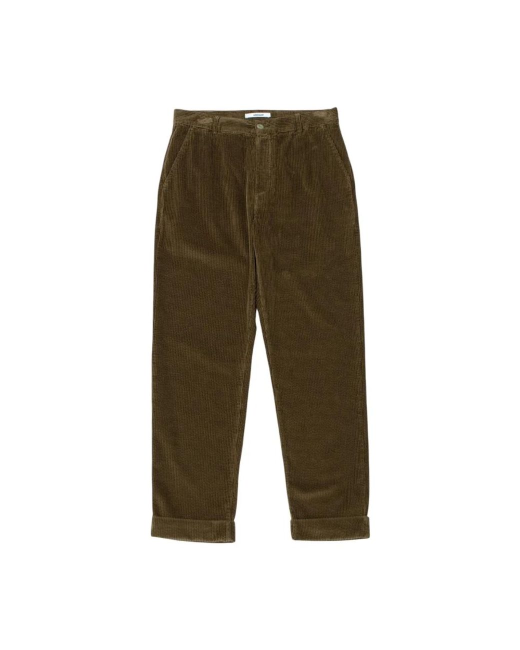 Edmmond Studios Green Straight Trousers for men