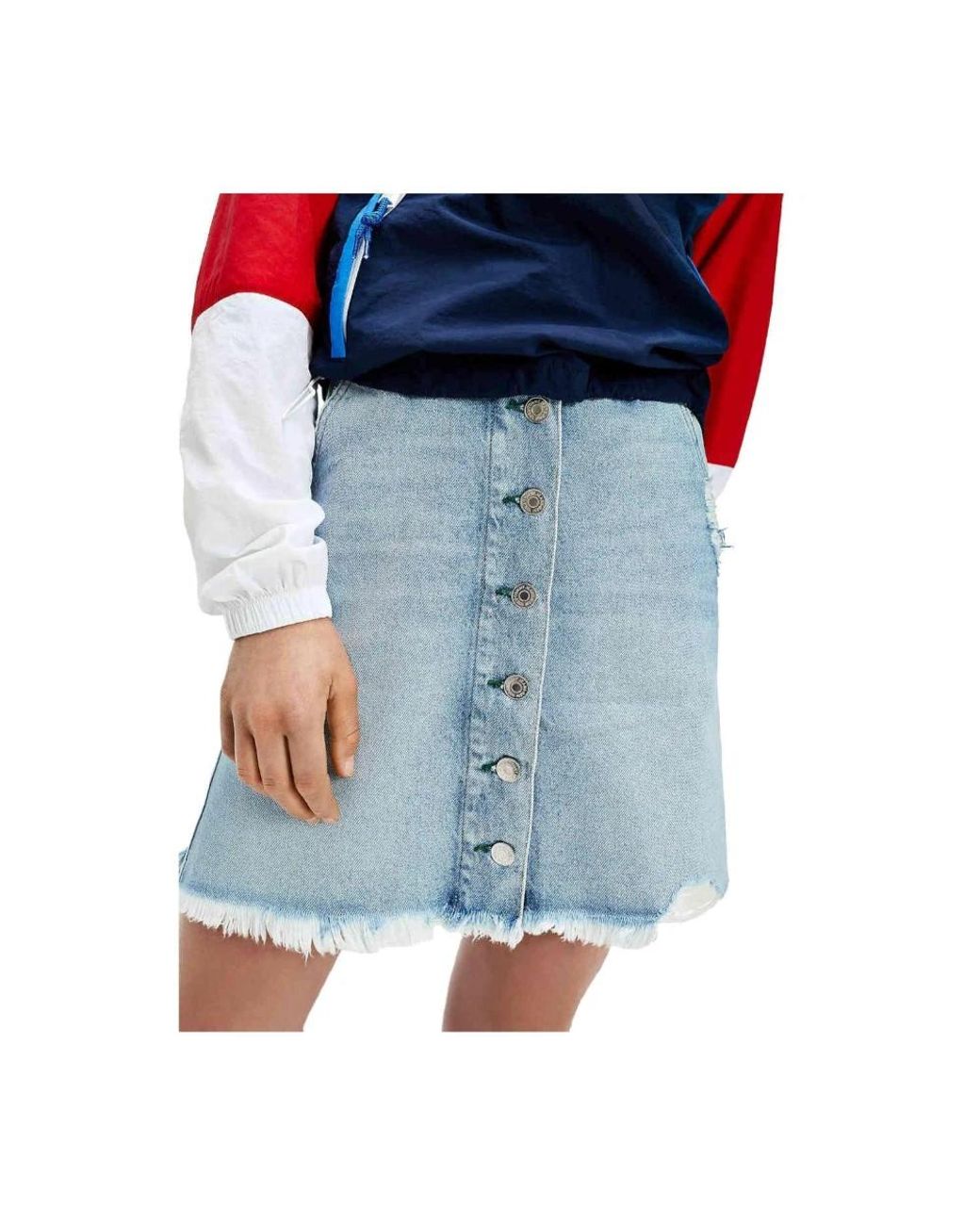 Tommy Hilfiger Blue Denim Skirts