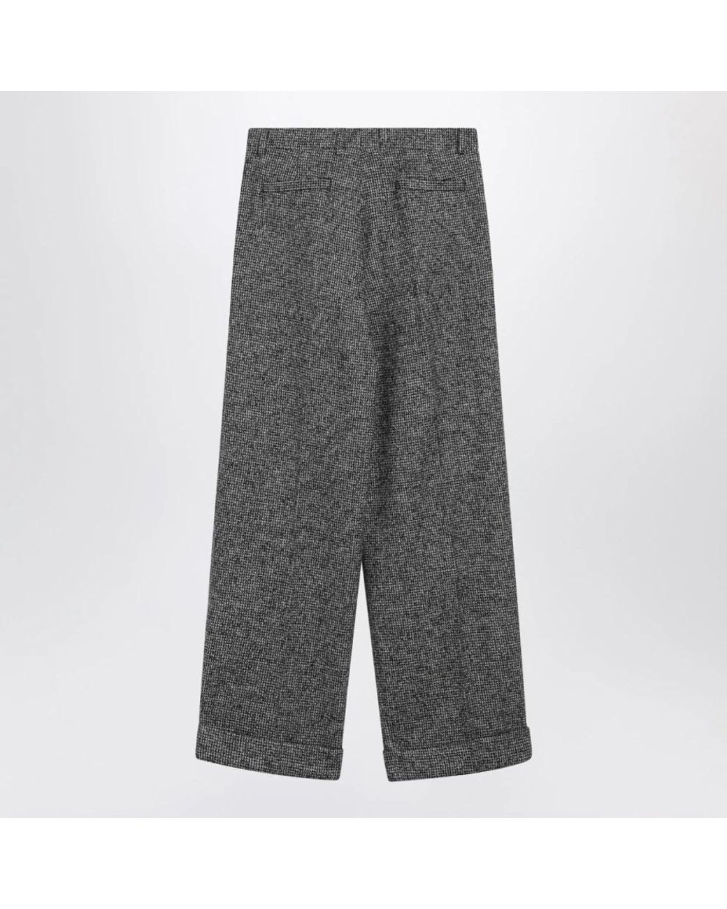 Dolce & Gabbana Gray Suit Trousers for men
